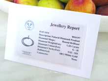 Load image into Gallery viewer, Heavy 18ct White Gold 1.20ct Diamond Double Circle Halo Cluster Pendant Necklace