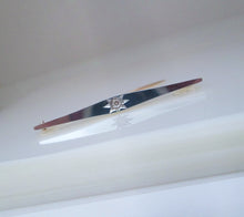 Load image into Gallery viewer, 18ct & 15ct Yellow & White Gold Old Mine Cut Diamond Solitaire Brooch