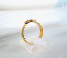 Load image into Gallery viewer, Victorian 22ct Yellow Gold Opal Solitaire Ring