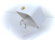 Load image into Gallery viewer, 9ct White Gold .33ct Brilliant Cut Solitaire Diamond Engagement Ring