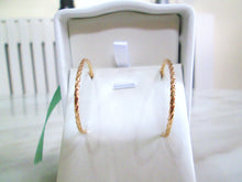 Load image into Gallery viewer, 14ct Solid Yellow Gold Large Hoop Earrings 18ct Butterfly Backs 7.13 Grams 14k - It's Vintage Darling