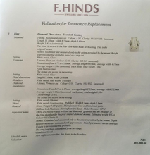 Load image into Gallery viewer, 950 Platinum 7.47ct Rectangular & Pear Cut Diamond Ring - It's Vintage Darling