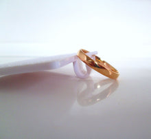 Load image into Gallery viewer, SALE 1950&#39;s 22ct Yellow Gold Wedding Textured Band Ring
