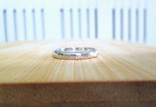 Load image into Gallery viewer, Designer 950 Platinum Engraved Wedding Band Stacking Ring
