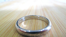 Load image into Gallery viewer, Designer 950 Platinum Engraved Wedding Band Stacking Ring
