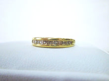 Load image into Gallery viewer, 18ct Yellow Gold Channel Set Princess Cut Diamond Eternity Ring
