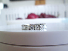 Load image into Gallery viewer, Platinum Brilliant Cut 2.30ct Full Diamond Eternity Wedding Band Ring
