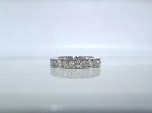 Load image into Gallery viewer, 14ct White Gold 1.00ct Full Brilliant Cut Diamond Eternity Wedding Ring
