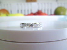 Load image into Gallery viewer, 9ct White Gold Round Brilliant Cut Diamond Solitaire Eternity Engagement Ring
