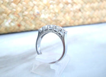 Load image into Gallery viewer, 9ct White Gold .79ct Brilliant Cut Diamond Eternity Ring
