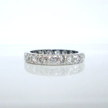 Load image into Gallery viewer, 18ct White Gold 1.80ct Brilliant Cut Full Diamond Eternity Wedding Ring
