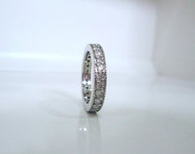 Load image into Gallery viewer, 14ct White Gold 1.00ct Full Brilliant Cut Diamond Eternity Wedding Ring
