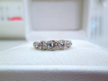 Load image into Gallery viewer, 18ct Yellow Gold &amp; Platinum Old Round European Cut Diamond Eternity Ring
