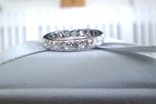 Load image into Gallery viewer, 18ct White Gold 1.80ct Brilliant Cut Full Diamond Eternity Wedding Ring
