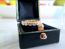 Load image into Gallery viewer, 18ct Yellow Gold 1.00ct Brilliant Cut Diamond Half Eternity Ring
