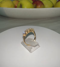 Load and play video in Gallery viewer, 18ct Yellow Gold 1.25ct Round Brilliant Cut Diamond Half Eternity Ring
