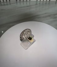 Load and play video in Gallery viewer, 18ct Yellow Gold 2.20ct Round Brilliant Cut Diamond Cluster Bombe Ring
